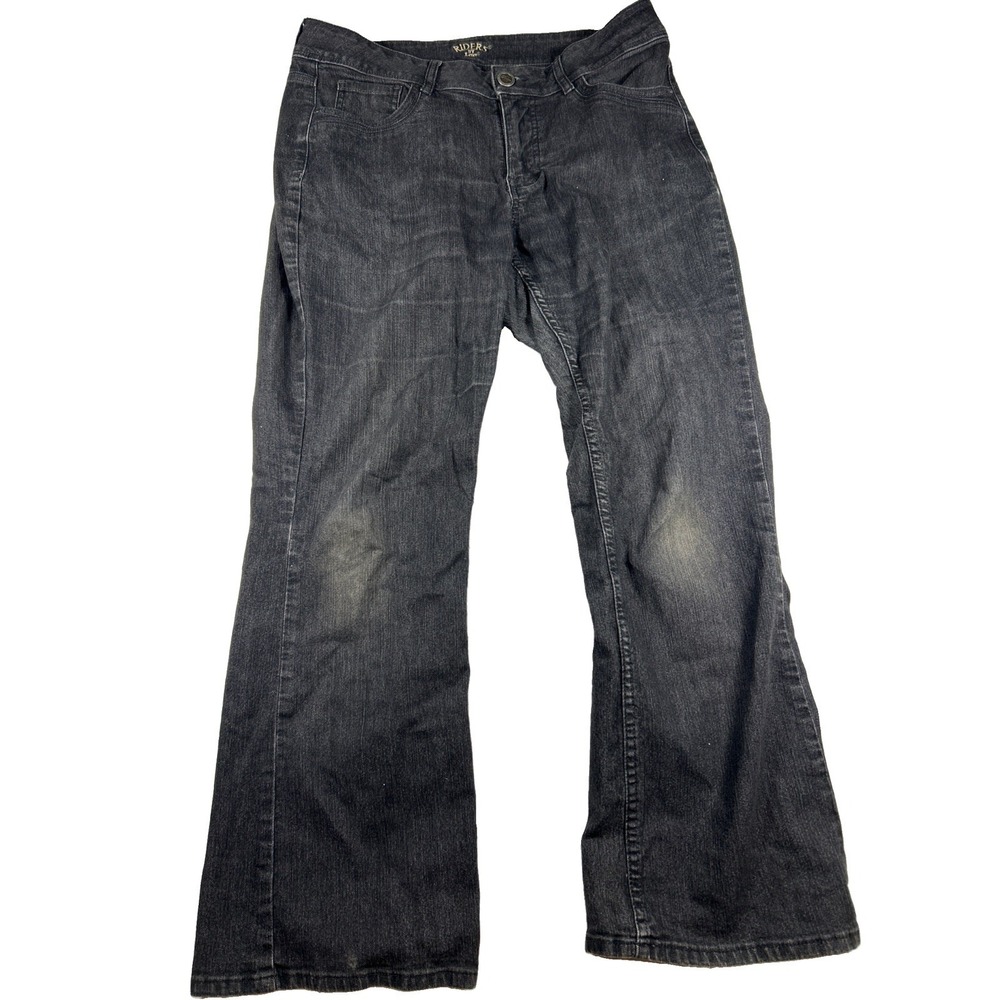 Riders By Lee Womens Stretch Classic Fit At The Waist Denim Jeans.  28x27